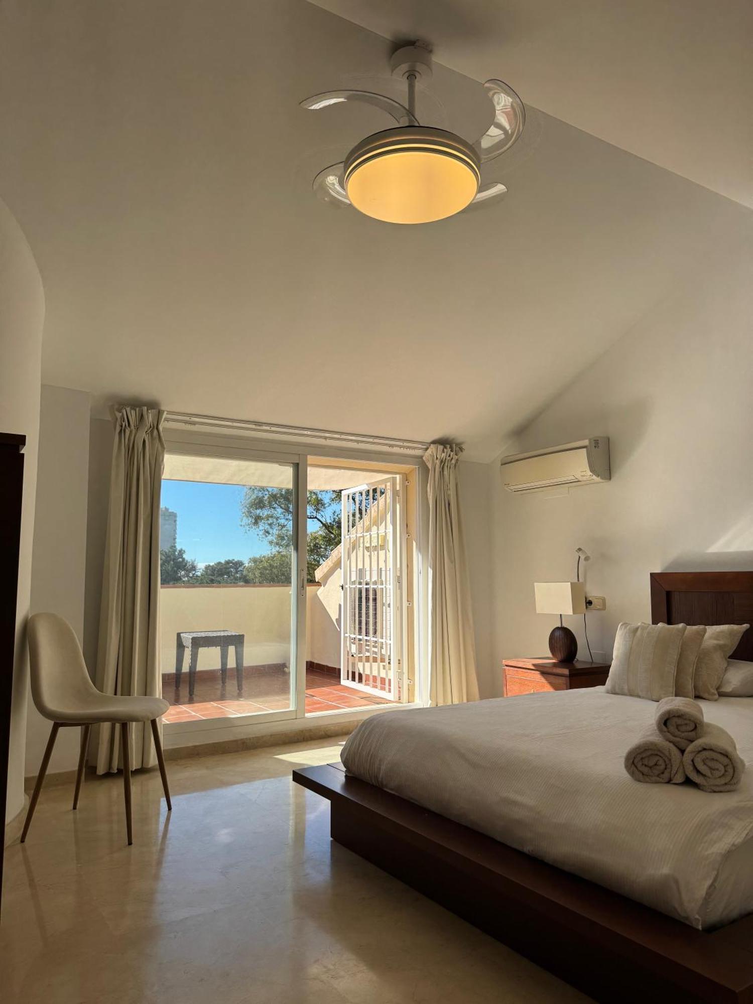 Apartment Piso-lechuza Elviria 2 Bedroom Penthouse-maisonette In Elviria-marbella- Urb Jardines De Santa Maria Golf